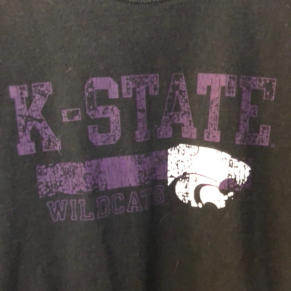 Black men’s K-State tee